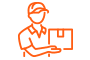 Courier Line Icon